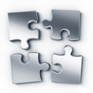 Fit Together Puzzle Pieces...