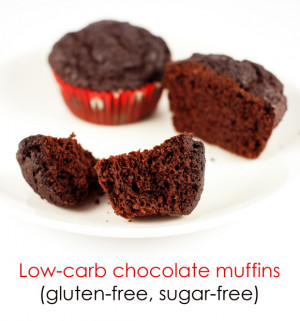 Low-carb, sugar-free chocolate muffins | Low Carb Diet Support