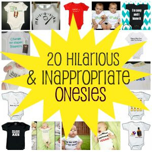 Totally Inappropriate Onesies...but would be hilarious baby ... | kid ...