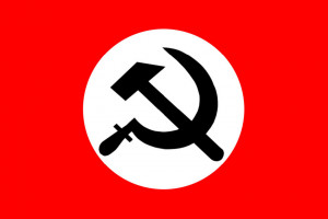Bandera del ruso Национал-большевистская ...