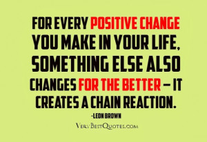 making some major changes making a big life change is
