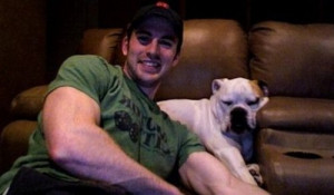 Chris: My dog! But I don’t like to say I OWN him, we’re just kind ...