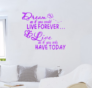 Wall Sticker Quote Decal Vinyl Art Removable decals new house Office ...