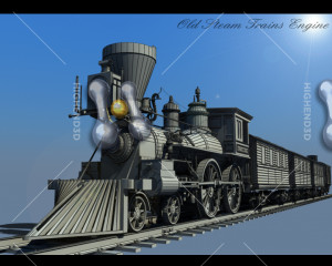 Old Steam Engine Trains