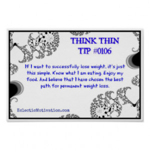 Think Thin Tip #0106 Print