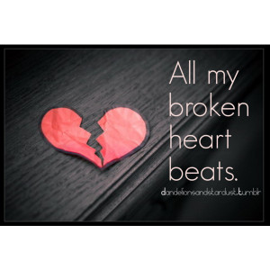 ... broken heart, broken heart beats, christina perri, distance, grey, hea