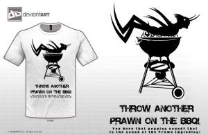 Throw another Prawn on the BBQ by paintedbrain-nz
