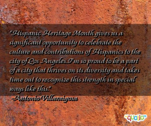 hispanic heritage month gives us a significant opportunity to hispanic ...