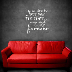 Wallpaper: I Promise to love you forever Wallpapers