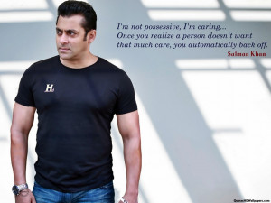 Salman Khan Caring Quotes Images, Pictures, Photos, HD Wallpapers