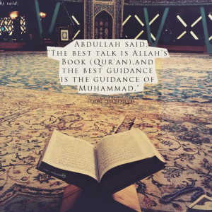Best talk and guidance islamic quotes, hadiths, duas