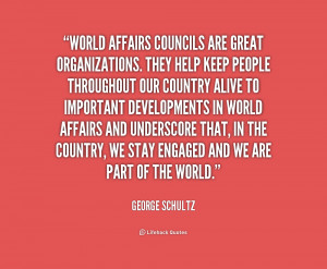 George Schultz Quotes