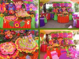 My baby want this Dora the Explorer party decorations!