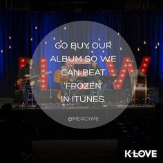 Do you have the new MercyMe Music album, 