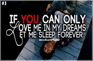 Let me dream about you !! #love #quotes