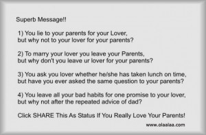Parents love