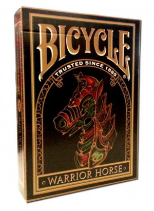 Top Deck Cards: Bicycle Warrior Horse Deck features