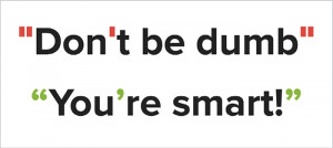 Figure 1: Proper quotation marks are usually curly or sloped.