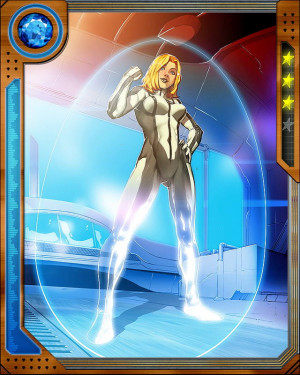 Fundamental Forces] Invisible Woman
