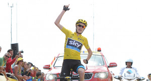 Christopher Froome is the clear top dawg, and not the whipped mongrel ...