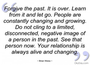 forgive the past brian weiss