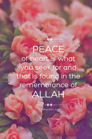 Islam Quotes, Quotes Islam, Faith, Beautiful, Inner Peace, Flower ...
