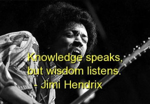 Jimi hendrix quotes sayings knowledge deep wise