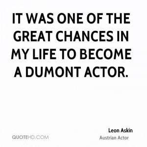 Leon Askin Quotes