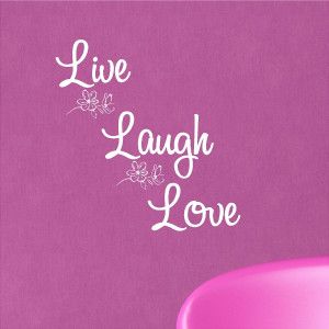 live laugh love w cabin quotes home wall words lettering decals i