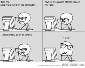 Funny photos funny big glasses nerd geek