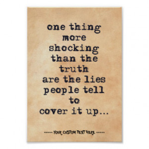 Truth Lies Funny Quotes And