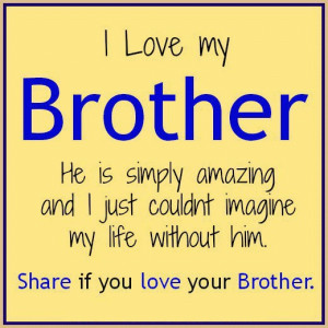 Myspace Graphics > Family > i love my brother he is amazing Graphic