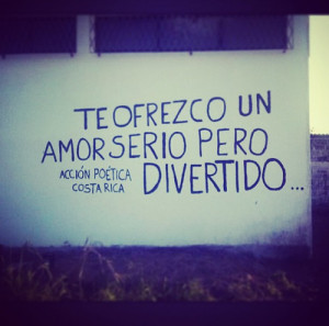 Love quotes in spanish written on the wall (1)