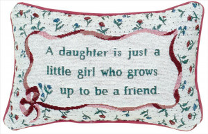 daughter s tapestry word pillow a daughter s tapestry