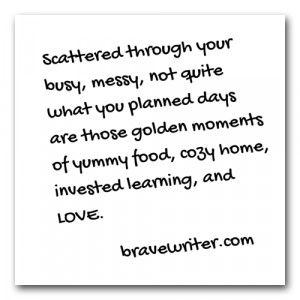 Posted in Brave Writer Philosophy | No Comments »