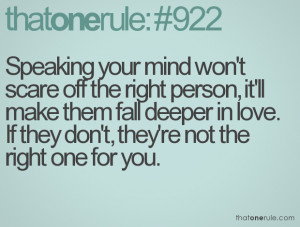 The Right One Quotes Off the right person,