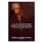 Mozart's Work: Symphony, Piano Small Poster