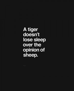 Tiger quote
