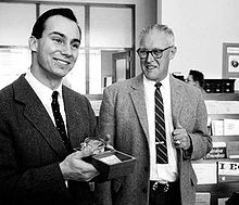 Aga Khan IV receiving a gift of Trinitite , residue from the first ...