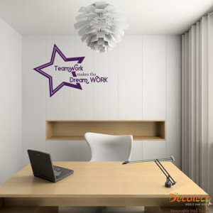 office look contemporary, install this Modern Art office wall decal ...