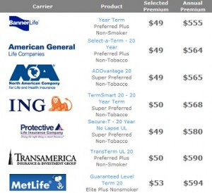 life insurance quotes 300x274 0 term life insurance quotes company