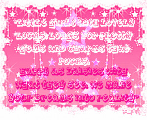Glitter Text » Motto » pink quotes