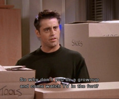 friends, funny, haha, joey tribiani, quotes, tv series