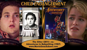The Sitter (2011) -vs- Adventures in Babysitting (1987) | Movie