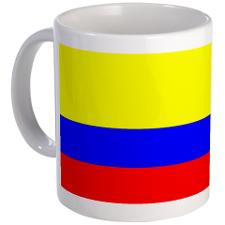 Colombian Flag Coffee Mugs
