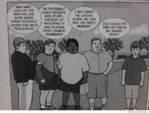 Next Generation of Bullies Fat kids bullying skinny ones