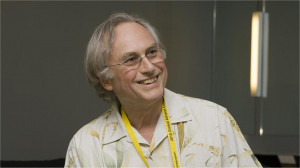 Richard Dawkins pictured in Melbourne, Australia in March, 2010, at a ...