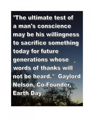 The Ultimate Test Of A Man’s Conscience May Be His Willingness To ...