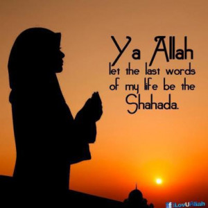 Most popular tags for this image include: allah, islam, shahada and ...