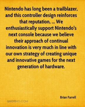 Brian Farrell - Nintendo has long been a trailblazer, and this ...